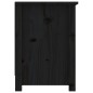 vidaXL TV-Schrank Schwarz 103x36,5x52 cm Massivholz Kiefer vidaXL TV-Schrank Schwarz 103x36,5x52 cm Massivholz Kiefer