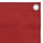 vidaXL Balkon-Sichtschutz Rot 120x400 cm Oxford-Gewebe vidaXL Balkon-Sichtschutz Rot 120x400 cm Oxford-Gewebe