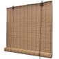 vidaXL Bambusrollo 140x220 cm Braun vidaXL Bambusrollo 140x220 cm Braun