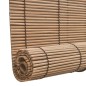 vidaXL Bambusrollo 140x220 cm Braun vidaXL Bambusrollo 140x220 cm Braun
