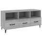 vidaXL TV-Schrank Grau Sonoma 102x35x50 cm Holzwerkstoff vidaXL TV-Schrank Grau Sonoma 102x35x50 cm Holzwerkstoff