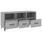 vidaXL TV-Schrank Grau Sonoma 102x35x50 cm Holzwerkstoff vidaXL TV-Schrank Grau Sonoma 102x35x50 cm Holzwerkstoff