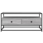 vidaXL TV-Schrank Grau Sonoma 100x35x45 cm Holzwerkstoff vidaXL TV-Schrank Grau Sonoma 100x35x45 cm Holzwerkstoff