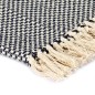 vidaXL Überwurf Baumwolle 125x150 cm Marineblau vidaXL Überwurf Baumwolle 125x150 cm Marineblau