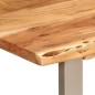 vidaXL Esstisch 110x50x76 cm Massivholz Akazie vidaXL Esstisch 110x50x76 cm Massivholz Akazie