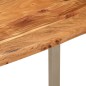 vidaXL Esstisch 110x50x76 cm Massivholz Akazie vidaXL Esstisch 110x50x76 cm Massivholz Akazie