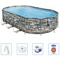 Bestway Pool-Set Power Steel Comfort Jet Series Oval 610x366x122 cm Bestway Pool-Set Power Steel Comfort Jet Series Oval 610x366x122 cm