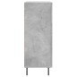 vidaXL Sideboard Betongrau 69,5x34x90 cm Holzwerkstoff vidaXL Sideboard Betongrau 69,5x34x90 cm Holzwerkstoff
