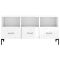 vidaXL TV-Schrank Hochglanz-Weiß 102x36x50 cm Holzwerkstoff vidaXL TV-Schrank Hochglanz-Weiß 102x36x50 cm Holzwerkstoff
