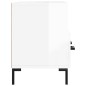 vidaXL TV-Schrank Hochglanz-Weiß 102x36x50 cm Holzwerkstoff vidaXL TV-Schrank Hochglanz-Weiß 102x36x50 cm Holzwerkstoff