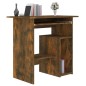 vidaXL Schreibtisch Räuchereiche 80x45x74 cm Holzwerkstoff vidaXL Schreibtisch Räuchereiche 80x45x74 cm Holzwerkstoff