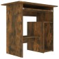 vidaXL Schreibtisch Räuchereiche 80x45x74 cm Holzwerkstoff vidaXL Schreibtisch Räuchereiche 80x45x74 cm Holzwerkstoff