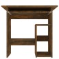 vidaXL Schreibtisch Räuchereiche 80x45x74 cm Holzwerkstoff vidaXL Schreibtisch Räuchereiche 80x45x74 cm Holzwerkstoff