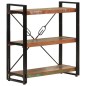 vidaXL Bücherregal 3 Fächer 77x30x80cm Recyceltes Massivholz und Eisen vidaXL Bücherregal 3 Fächer 77x30x80cm Recyceltes Massivholz und Eisen