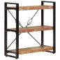 vidaXL Bücherregal 3 Fächer 77x30x80cm Recyceltes Massivholz und Eisen vidaXL Bücherregal 3 Fächer 77x30x80cm Recyceltes Massivholz und Eisen