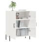 vidaXL Sideboard Hochglanz-Weiß 69,5x34x90 cm Holzwerkstoff vidaXL Sideboard Hochglanz-Weiß 69,5x34x90 cm Holzwerkstoff