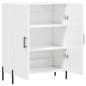 vidaXL Sideboard Hochglanz-Weiß 69,5x34x90 cm Holzwerkstoff vidaXL Sideboard Hochglanz-Weiß 69,5x34x90 cm Holzwerkstoff