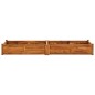 vidaXL Garten-Hochbeet Akazienholz 200x50x25 cm vidaXL Garten-Hochbeet Akazienholz 200x50x25 cm