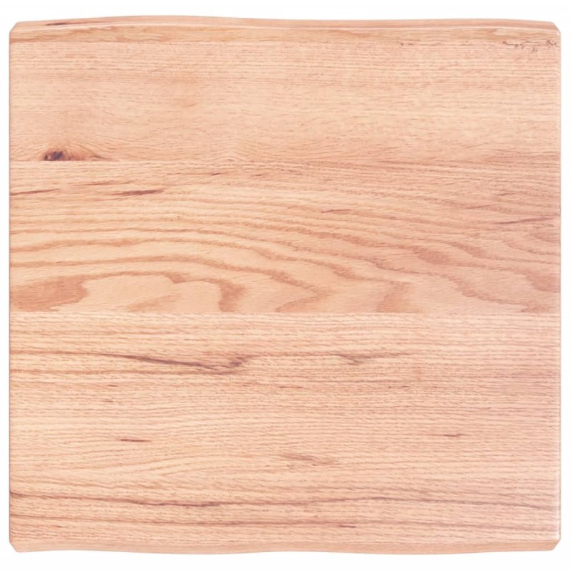 vidaXL Tischplatte 60x60x(2-6) cm Massivholz Behandelt Baumkante vidaXL Tischplatte 60x60x(2-6) cm Massivholz Behandelt Baumkante