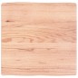 vidaXL Tischplatte 60x60x(2-6) cm Massivholz Behandelt Baumkante vidaXL Tischplatte 60x60x(2-6) cm Massivholz Behandelt Baumkante