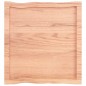 vidaXL Tischplatte 60x60x(2-6) cm Massivholz Behandelt Baumkante vidaXL Tischplatte 60x60x(2-6) cm Massivholz Behandelt Baumkante