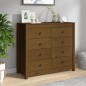 vidaXL Beistellschrank Honigbraun 100x40x90 cm Massivholz Kiefer vidaXL Beistellschrank Honigbraun 100x40x90 cm Massivholz Kiefer