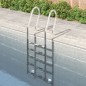 vidaXL Pool-Leiter 54x38x211 cm Edelstahl 304 vidaXL Pool-Leiter 54x38x211 cm Edelstahl 304