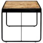 vidaXL Esstisch 180 x 90 x 76 cm Raues Mango-Massivholz vidaXL Esstisch 180 x 90 x 76 cm Raues Mango-Massivholz