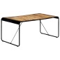 vidaXL Esstisch 180 x 90 x 76 cm Raues Mango-Massivholz vidaXL Esstisch 180 x 90 x 76 cm Raues Mango-Massivholz