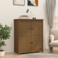vidaXL Sideboard Honigbraun 83x41,5x100 cm Massivholz Kiefer vidaXL Sideboard Honigbraun 83x41,5x100 cm Massivholz Kiefer