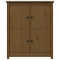 vidaXL Sideboard Honigbraun 83x41,5x100 cm Massivholz Kiefer vidaXL Sideboard Honigbraun 83x41,5x100 cm Massivholz Kiefer