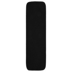 vidaXL Antirutsch Stufenmatten 15 Stk. 75x20 cm Schwarz Rechteckig