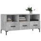 vidaXL TV-Schrank Betongrau 102x36x50 cm Holzwerkstoff vidaXL TV-Schrank Betongrau 102x36x50 cm Holzwerkstoff