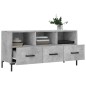 vidaXL TV-Schrank Betongrau 102x36x50 cm Holzwerkstoff vidaXL TV-Schrank Betongrau 102x36x50 cm Holzwerkstoff