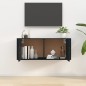 vidaXL TV-Wandschrank Schwarz 100x34,5x40 cm vidaXL TV-Wandschrank Schwarz 100x34,5x40 cm