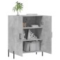 vidaXL Sideboard Betongrau 69,5x34x90 cm Holzwerkstoff vidaXL Sideboard Betongrau 69,5x34x90 cm Holzwerkstoff