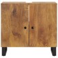 vidaXL Waschbeckenunterschrank Massivholz Mango und Holzwerkstoff vidaXL Waschbeckenunterschrank Massivholz Mango und Holzwerkstoff