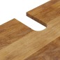 vidaXL Waschbeckenunterschrank Massivholz Mango und Holzwerkstoff vidaXL Waschbeckenunterschrank Massivholz Mango und Holzwerkstoff