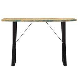 vidaXL Esstisch 120x60x76 cm Altholz Massiv