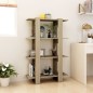 vidaXL Bücherregal/Raumteiler Sonoma-Eiche 80x30x123,5 cm vidaXL Bücherregal/Raumteiler Sonoma-Eiche 80x30x123,5 cm