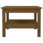 vidaXL Couchtisch Honigbraun 55x55x40 cm Massivholz Kiefer vidaXL Couchtisch Honigbraun 55x55x40 cm Massivholz Kiefer