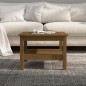 vidaXL Couchtisch Honigbraun 55x55x40 cm Massivholz Kiefer vidaXL Couchtisch Honigbraun 55x55x40 cm Massivholz Kiefer