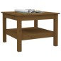 vidaXL Couchtisch Honigbraun 55x55x40 cm Massivholz Kiefer vidaXL Couchtisch Honigbraun 55x55x40 cm Massivholz Kiefer