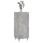 vidaXL Sideboard Betongrau 34,5x34x90 cm Holzwerkstoff vidaXL Sideboard Betongrau 34,5x34x90 cm Holzwerkstoff