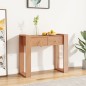vidaXL Konsolentisch 90x35x75 cm Teak Massivholz vidaXL Konsolentisch 90x35x75 cm Teak Massivholz