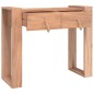 vidaXL Konsolentisch 90x35x75 cm Teak Massivholz vidaXL Konsolentisch 90x35x75 cm Teak Massivholz