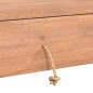 vidaXL Konsolentisch 90x35x75 cm Teak Massivholz vidaXL Konsolentisch 90x35x75 cm Teak Massivholz
