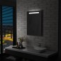vidaXL Badezimmer-Wandspiegel mit LEDs 60x80 cm vidaXL Badezimmer-Wandspiegel mit LEDs 60x80 cm