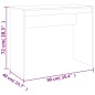 vidaXL Schreibtisch Braun Eichen-Optik 90x40x72 cm Holzwerkstoff vidaXL Schreibtisch Braun Eichen-Optik 90x40x72 cm Holzwerkstoff