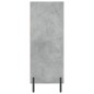 vidaXL Regalschrank Betongrau 69,5x32,5x90 cm Holzwerkstoff vidaXL Regalschrank Betongrau 69,5x32,5x90 cm Holzwerkstoff